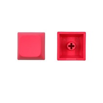 도자기 보따리 애플 GMK KEY XDA KeycapS 기계식 키보드 PBT 1U 1X 볼 프린트 블랭크 맞춤형 게이머 혼합 컬러 키 캡 Mx 스위치 높이, [01] 8 PCS, [09] Light Red