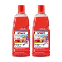 코스트코 소낙스 대용량 세차 샴푸1L 2개 - 체리 x 2, 소낙스 세차 샴푸1L 2개 - 체리 x 2