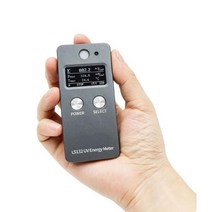 조도측정기휴대용 소형 UV 광 강도 계량기 도구 경화 노출 기계용 전문 에너지계 0-2000 mW/cm² 신제품, 한개옵션0