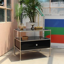 비아 모듈가구 UV LS600 콘솔 테이블 수납장 SWL178C, 화이트