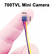 CCTV SMTKEY TV 비디오 카메라 AV 작은 미니 사이즈 5x5mm 700TVL CMOS 컬러 CCTV 쿼드콥터용 FPV, 01 700TVL_02 NTSC