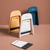 크린 미니 빗자루 세트 키보드 책상 틈새 청소, 딥 블루