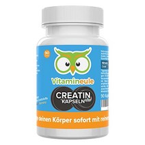 독일 건강기능식품 크레아틴 캡슐 - 450mg 크레아틴 일수화물 - 독일산 품질 - -