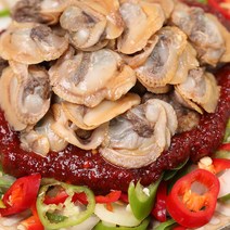 셰프애찬 박셰프 찐밥도둑 새꼬막무침400g 양념 꼬막 비빔밥, 400g/캔