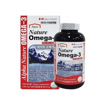 캐나다 알파 네이쳐 오메가-3 1001mg 365캡슐