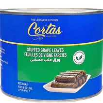 Cortas Stuffed Grape Leaves 코타스 스터프 그레이프 리브즈 포도잎 70oz(2kg), 1개