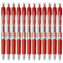 동아 유노크펜 0.5mm, 적색(0.5mm) - 12개