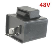 전동 킥보드 부품 호환 전기 스쿠터용 점멸 장치 12V 4V 60V 방향 지시등 깜빡이 표시기 릴레이 자, 02 48V