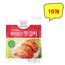 종가집 썰어담은 맛김치 200g 10개, 상세 설명 참조
