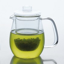 일본 킨토 카페 유니티 내열유리 티포트 티팟 500 720ml 주전자, 플럼프 포트 450ml