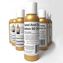 Carbon 60 Olive Oil 90mg / １00ml C60 Supplement 99.9+% Solvent Free C60oo by Good and Cheap, 1