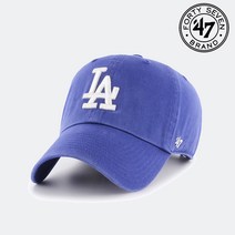 47브랜드 LA다저스빅로고 클린업 볼캡 모자 MLB모자