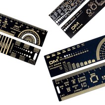 울잰 전자 엔지니어링 다기능 PCB 눈금자, 20cm, 20cm