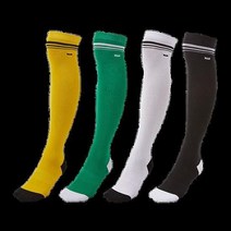 볼빅 VBBBSC 여성 오버 니삭스 골프양말 운동양말, 옐로우