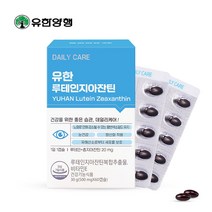 유한양행 루테인지아잔틴 복합추출물 120캡슐 +60캡슐(6개월분), 120개(4개월)