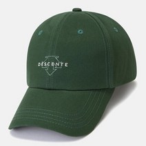 데상트 데상트모자 KQF SN323HCP71-GRN 스포츠베이직 워딩 볼캡 / GRN0, M-L