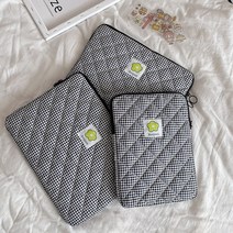 13인치노트북파우치 노트북가방 파우치 15인치 16인치 맥북가방 태블릿가방 플라워 패턴 귀여운 노트북 슬, 04 D_01 11 inch