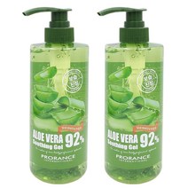 프로랑스 알로에베라 수딩젤 500ml 2개 펌핑타입 바디 수분 보습제