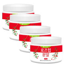 로즈힙 분말 100% 로즈힙퓨레 가루 1개월분 천연비타민, 로즈힙분말 4개월분