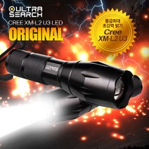 울트라서치 플러스 2300 초고휘도 LED 후레쉬 정품 Cree XM L2 U3 LED, 단품