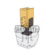 메가타이 EPB140-B 방부목철물 140mm, 1개