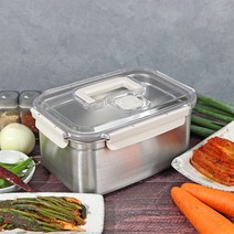 락앤락 숨쉬는 스텐 김치통 6.3L, 없음