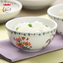 게이또 프렌치가든 도자기 공기(1p) 밥공기 밥그릇 한식기, 혼합색상