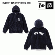 뉴에라 뉴에라 플리스 집업 MLB 소프트 보아 뉴욕 양키스 후드 집업 네이비 13338646 N 13338646