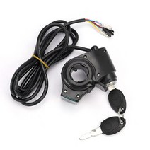 전기자전거 용품 1pc 의 12V24V36V48V60V72V 스로틀 Ebike 배터리 전원 디스플레이 엄지 그립