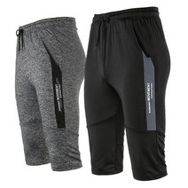 피크나인 CC08227 여름 남성 등산바지 작업복 반바지 트레이닝 7부팬츠 밴드 고무줄