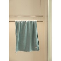 해브 호텔 먼지없는 얇은수건 페이스 타올 무지 컬러 오가닉수건, 75x150cm (목욕), 민트그린