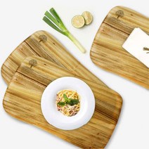 청정원목 나뭇결 가벼운 선물용 나무 고급도마 위생적인 고기 과일 예쁜 미니 음식 안전한