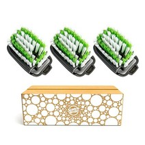 ScotchBrite 솝 컨트롤 핸디 브러쉬 수세미 주방 접시 청소용 내장형 비누 디스펜서, 3 Brush Refills
