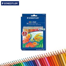 스테들러/노리스클럽 유성색연필36색/144ND36