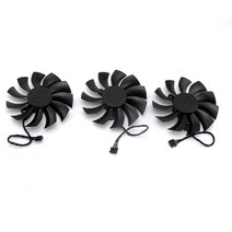 EVGA GTX 1080 TI PLA09215B12H 4PIN 12V 0.55A VGA 팬 그래픽 카드 냉각 팬, 3 PC.