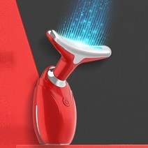 HF 얼굴 마사지 기계 리프팅 기계 빨간색과 파란색 빛 광선요법 무선 주파수 피부 강화 주름 방지 장치 USB, [02] Red-USB, 02 Red-USB