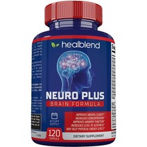 USA 직구 healblend 어린이용 하루 두알 Neuro Plus 120capsule 1PACK, 수량, 상세참조