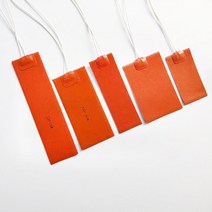 12v전기장판 12볼트전기장판 12v 온열 차량 자동차 전기 겨울 매트 시트 실리콘 가열 패드 사각 고무 히트 유연한 방수 3D 프린터 5V 12V 24V 36V 48V 110V, [01] 12V, [01] 100x50mm 15W