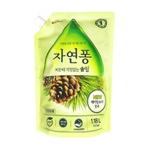 자연퐁 찌든때 걱정없는 솔잎 주방세제, 1.18L, 2개