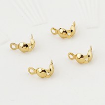 스트랩 올챙이캡 KK431 마스크 비즈공예 100p 목걸이, 골드(100p)