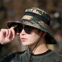 mh_등산 햇빛차단 밀짚모자 여름 사파리 썬캡 정글모자