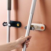 빗자루 마대걸이 접착식 후크 벽걸이 스틱 고정 거치대 무선청소기 거치대 청소도구 홀더