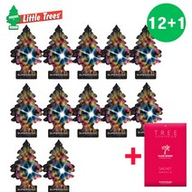 신상품 리틀트리 방향제 차량용 차량 종이 걸이형 사쉐 머스크 향기 슈퍼노바 12+1 아로마스퀘어 추가구성