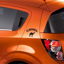 캠핑카 지프 익스테리어 튜닝 자동차 스티커 k3데칼, 소형, 레드