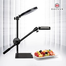 대한 만능 탑뷰 항공샷 360도 회전 핸드폰 수직 촬영 거치대 ST-3555, 수직촬영거치대 ST-3555