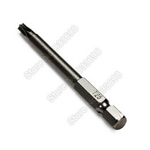 75mm S2 마그네틱 Torx 스크루드라이버 비트 세트 전기 T8 T10 T15 T20 T25 T27 T30 2 개, 06 T30 75MM