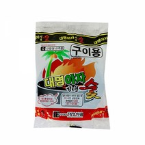 [ClDS-212]캠핑 낚시 대명 야자 성형 숯 착화탄 구이용, 야자숯1개