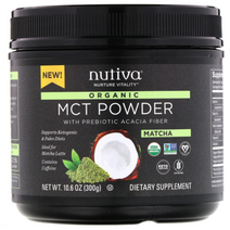 [1+1][300g] 누티바 MCT오일 가루 분말 파우더 MCTOIL Mct 엠씨티 엠시티 코코넛 오일, 300g [1+1], 2개