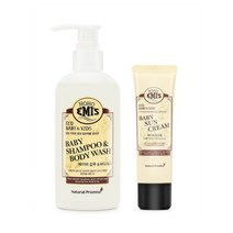 호호에미 베이비 샴푸 바디워시 250ml + 선크림 50g 아기 유아 어린이 순한 저자극, 1개