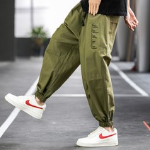 차쿠 남자 여름 시원 카고바지 조거팬츠 빅사이즈 (M~4XL)